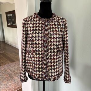 TOMORROWLAND tweed blazer size L euro 44